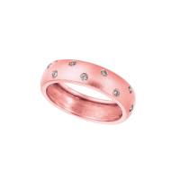 0.13 ct g-h si1-si2 diamond fashion ring in 14k rose gold