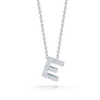 roberto coin tiny treasures 18k white gold & diamond 