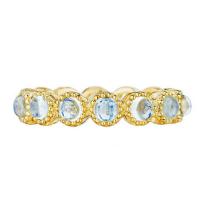 penny preville moonstone & 18k yellow gold eternity band