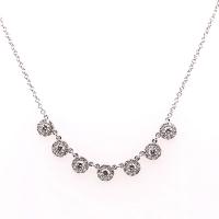 diamond drops necklace