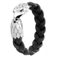 john hardy legends sterling silver & eagle station bracelet