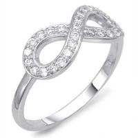 infinity diamond fashion ring infinity diamond fashion ring