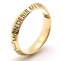 mon desir me vaille posy ring