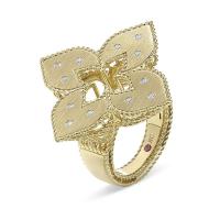 roberto coin 3 row bracelet with diamond clasp