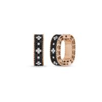 roberto coin station necklace with black jade, agate and diamonds