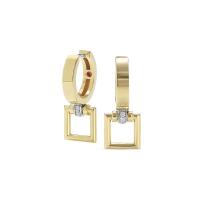 roberto coin drop earrings with diamonds