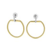 roberto coin gold earring