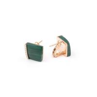 roberto coin twisted hoops earrings with diamonds