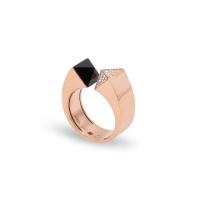Roberto Coin 18KT GOLD & STEEL BANGLE