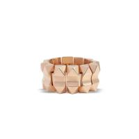 roberto coin 18kt gold ring with diamonds