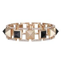 roberto coin flexible triple wrap bangle with diamonds