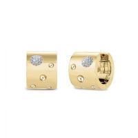 roberto coin small inside outside diamond hoop earrings