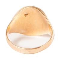 diamond signet ring