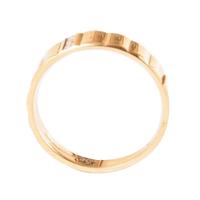 stacked three diamond ring