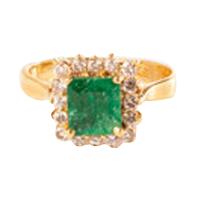 emerald diamond halo ring emerald diamond halo ring