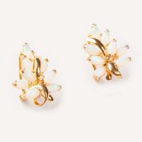 opal cluster earrings opal cluster earrings