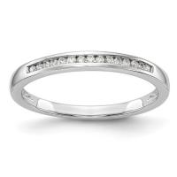 betty's diamond band - total carat weight: 0.09ct, metal: white gold 14k
