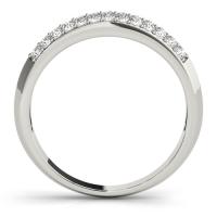 the shelly band - metal: white gold 14k