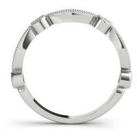 oval brilliant stackable ring - metal: white gold 14k oval brilliant stackable ring - metal: white gold 14k