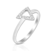 wedding band yael12354-w - metal: white gold 18k