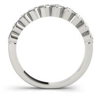 the sharleen band - metal: white gold 14k the sharleen band - metal: white gold 14k