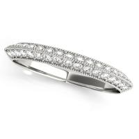 the paisley band - metal: white gold 14k
