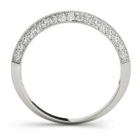 the paisley band - metal: white gold 14k