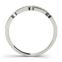 elegant stackable ring - metal: white gold 14k elegant stackable ring - metal: white gold 14k