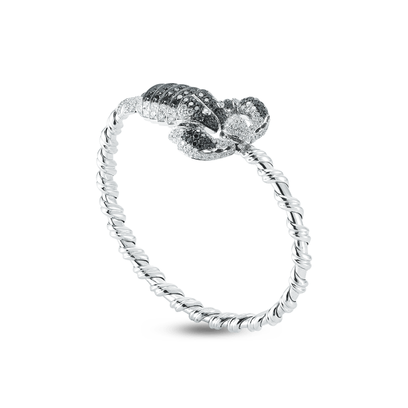 roberto coin flexible scorpion bangle with diamonds roberto coin flexible scorpion bangle with diamonds