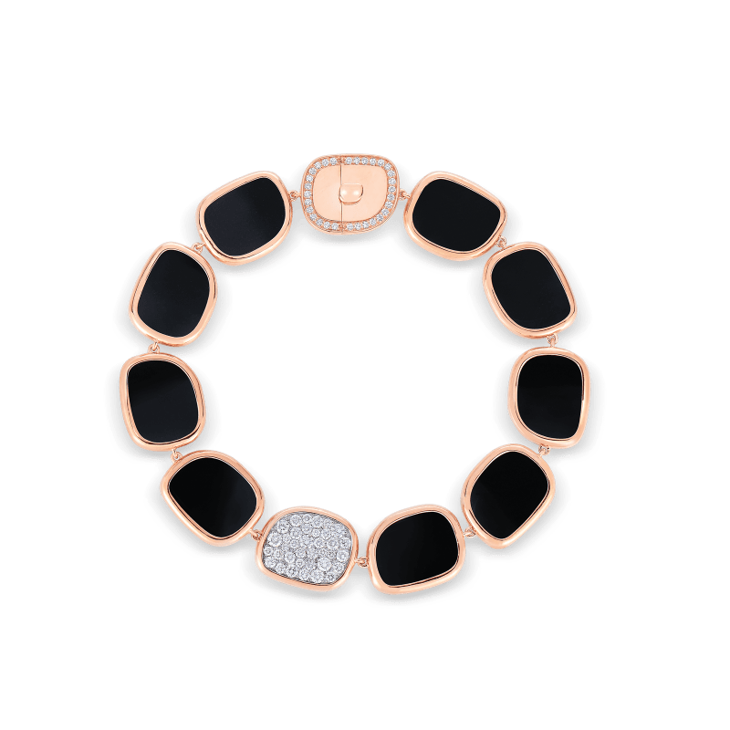 roberto coin bracelet with black jade and diamonds roberto coin bracelet with black jade and diamonds