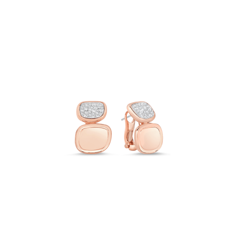 roberto coin earrings with diamonds roberto coin earrings with diamonds