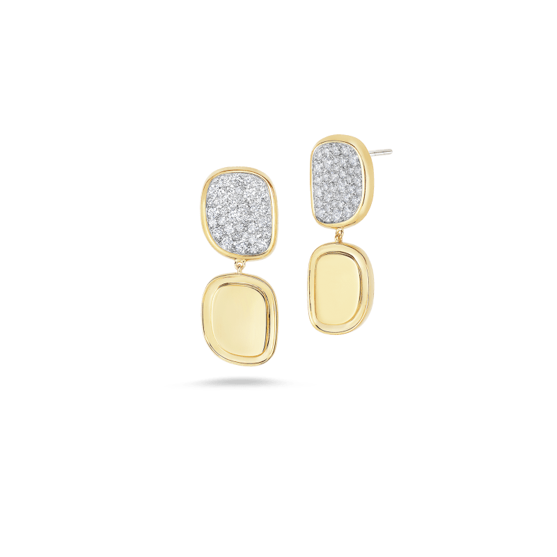 roberto coin drop earrings with diamonds roberto coin drop earrings with diamonds