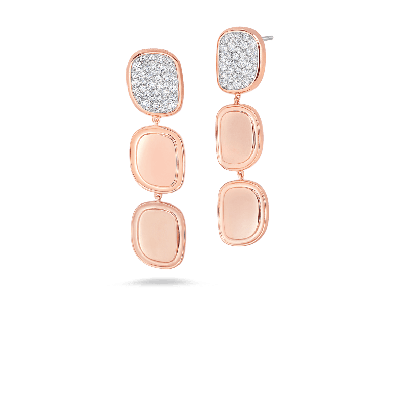roberto coin drop earrings with diamonds roberto coin drop earrings with diamonds