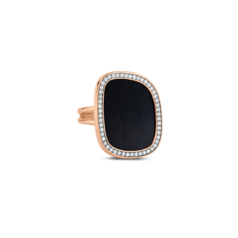 roberto coin ring with black jade and diamonds roberto coin ring with black jade and diamonds