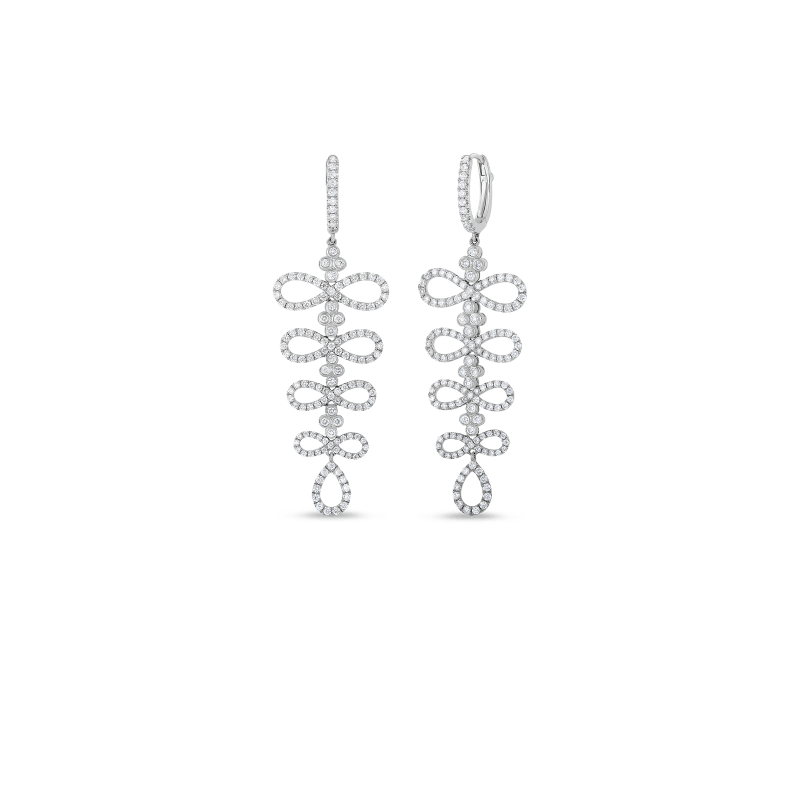 roberto coin drop earrings with diamonds roberto coin drop earrings with diamonds