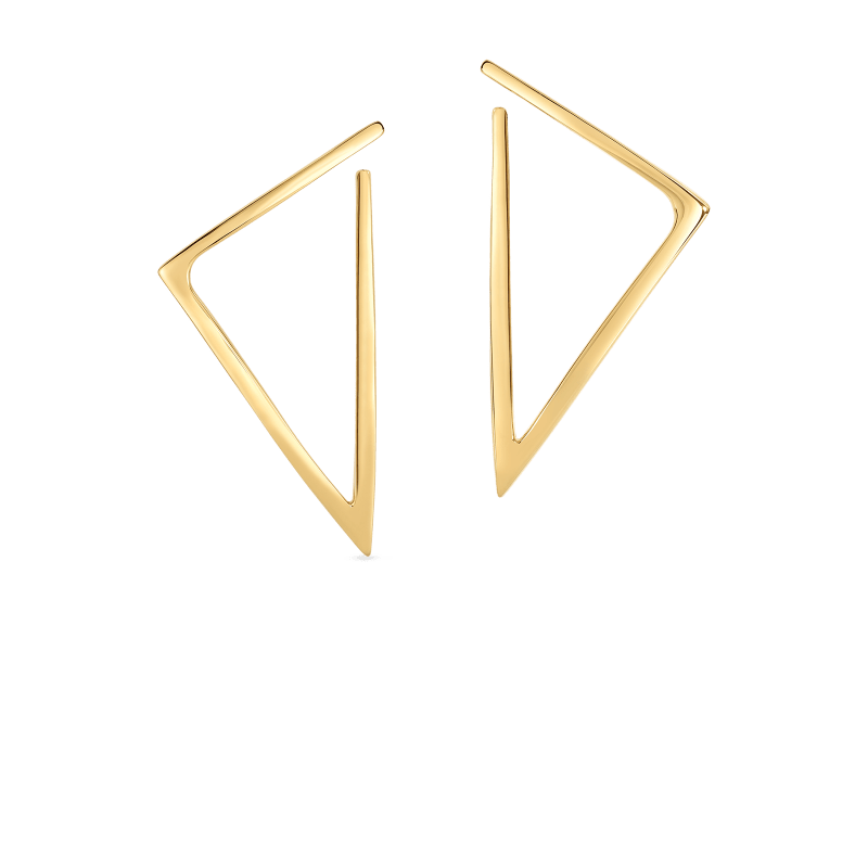 roberto coin gold earring roberto coin gold earring