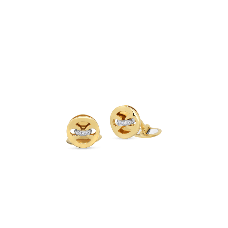 roberto coin marina cufflinks with diamonds roberto coin marina cufflinks with diamonds