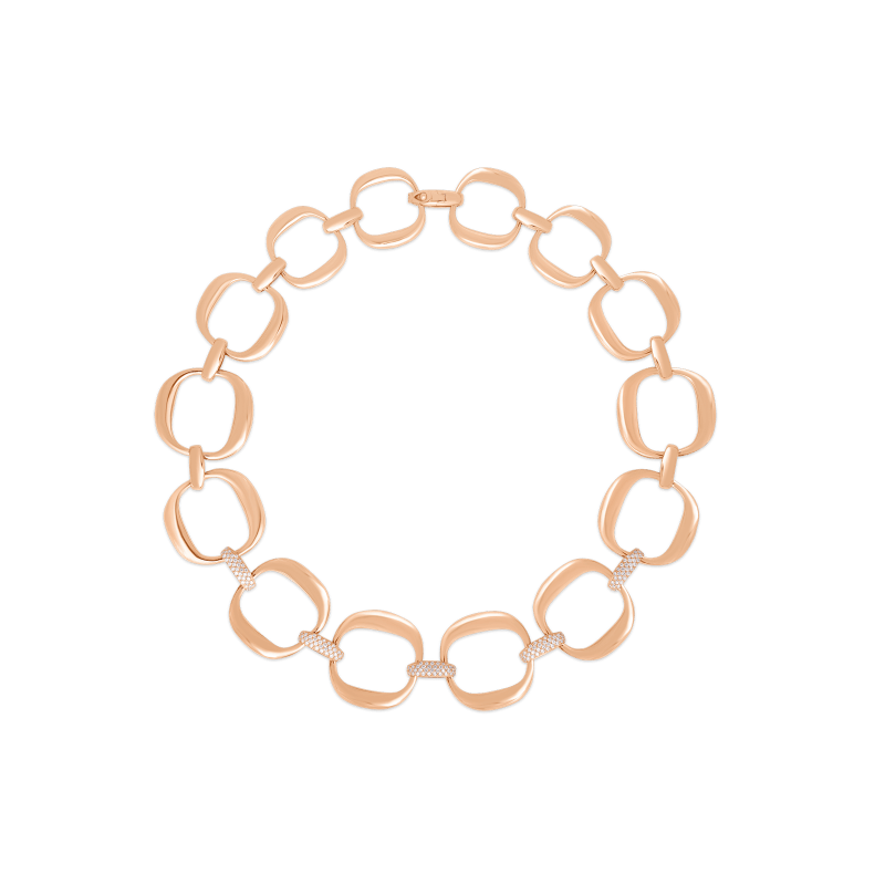 roberto coin link necklace with diamonds roberto coin link necklace with diamonds