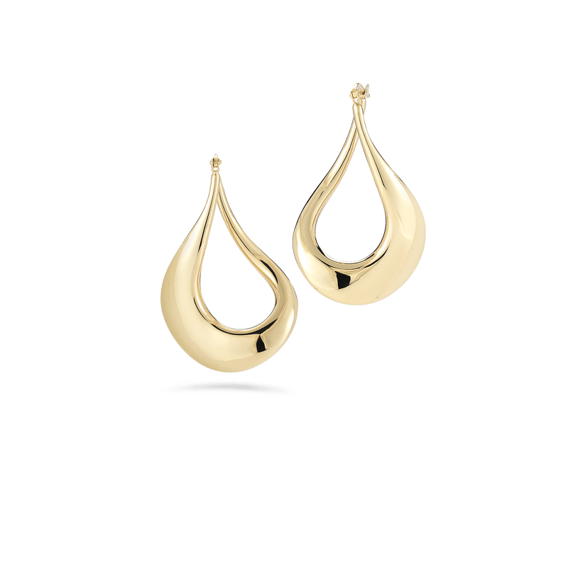 roberto coin curved hoop earrings roberto coin curved hoop earrings