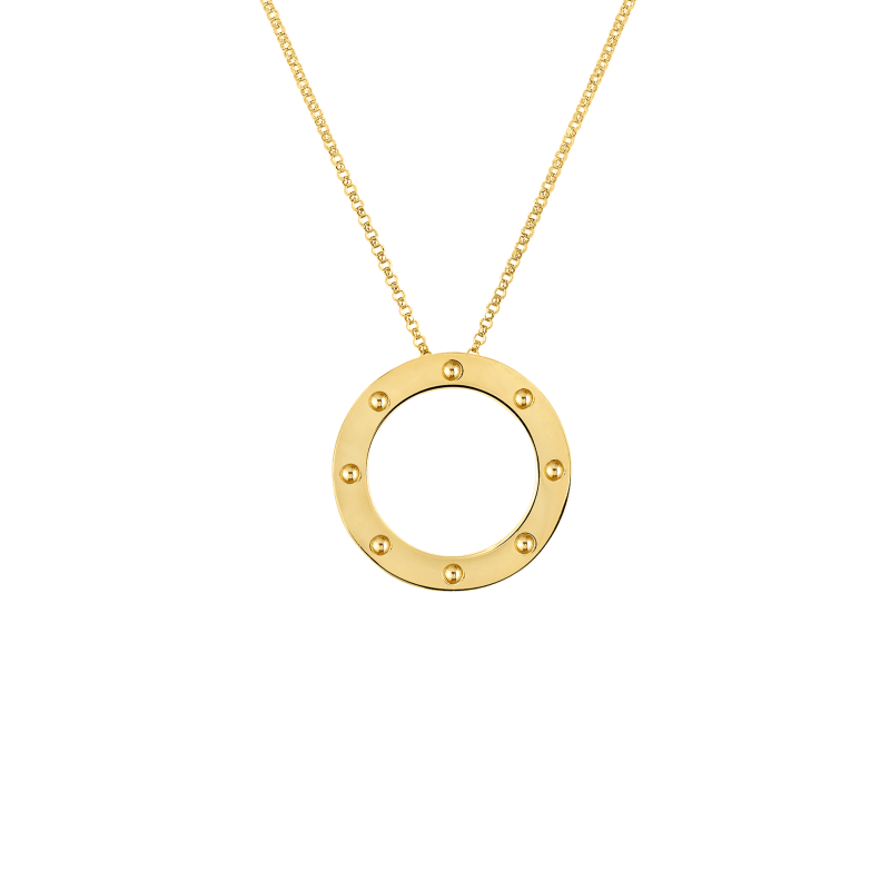 roberto coin circle pendant roberto coin circle pendant