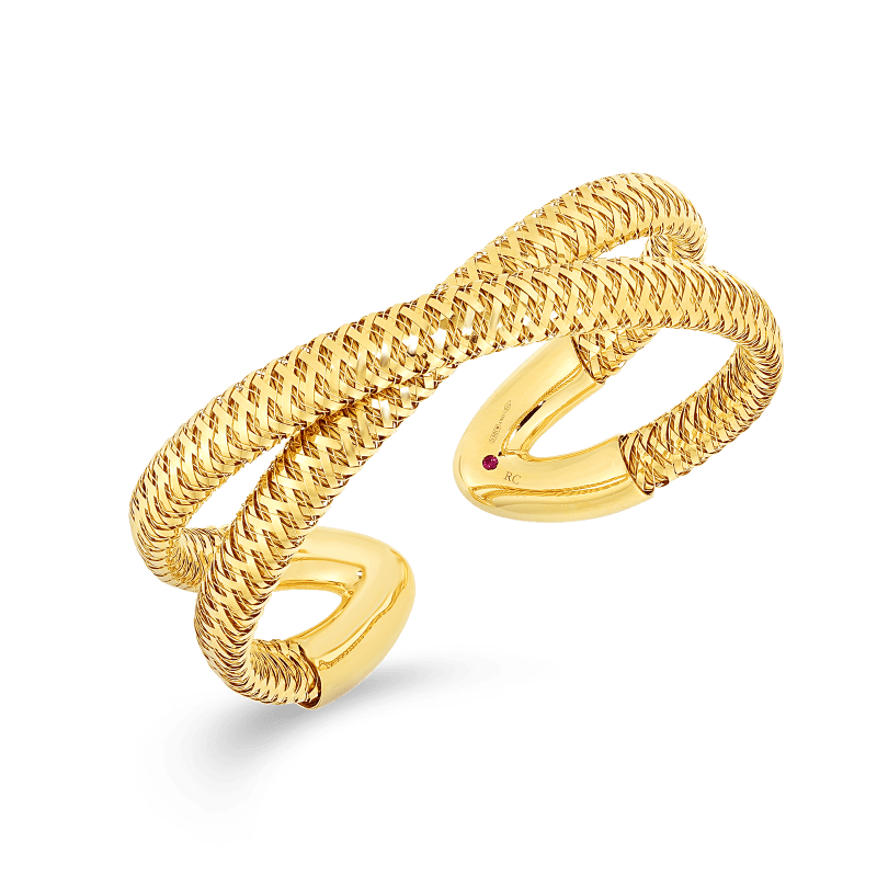 roberto coin flexible cuff roberto coin flexible cuff