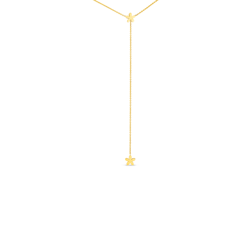 roberto coin 18kt gold y fiore princess collar roberto coin 18kt gold y fiore princess collar