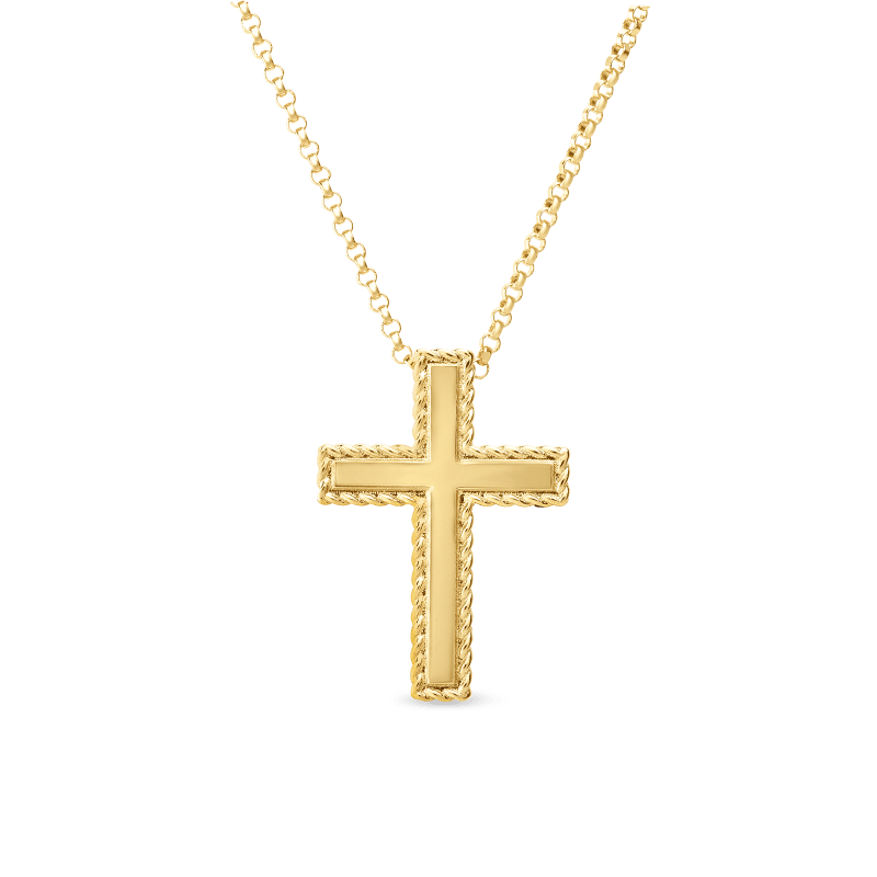 roberto coin gold cross necklace roberto coin gold cross necklace