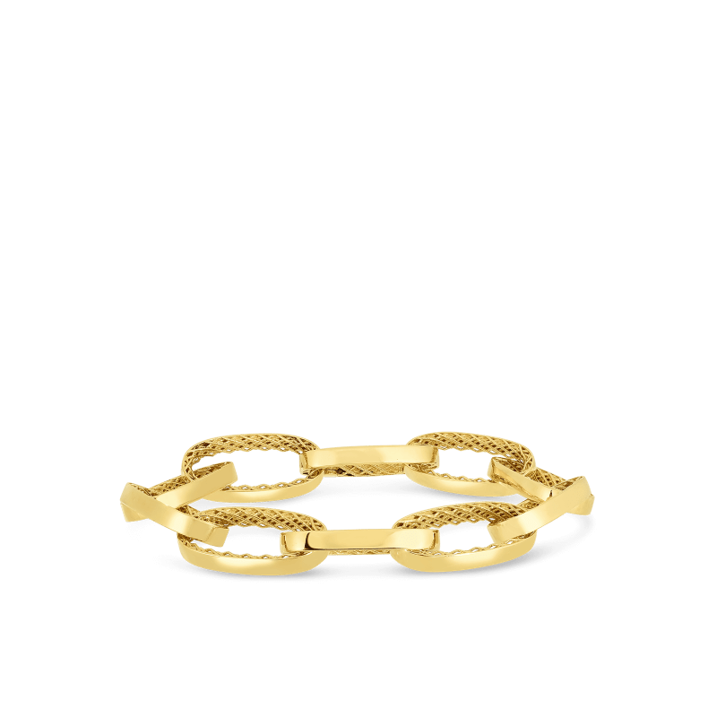 roberto coin link bracelet roberto coin link bracelet