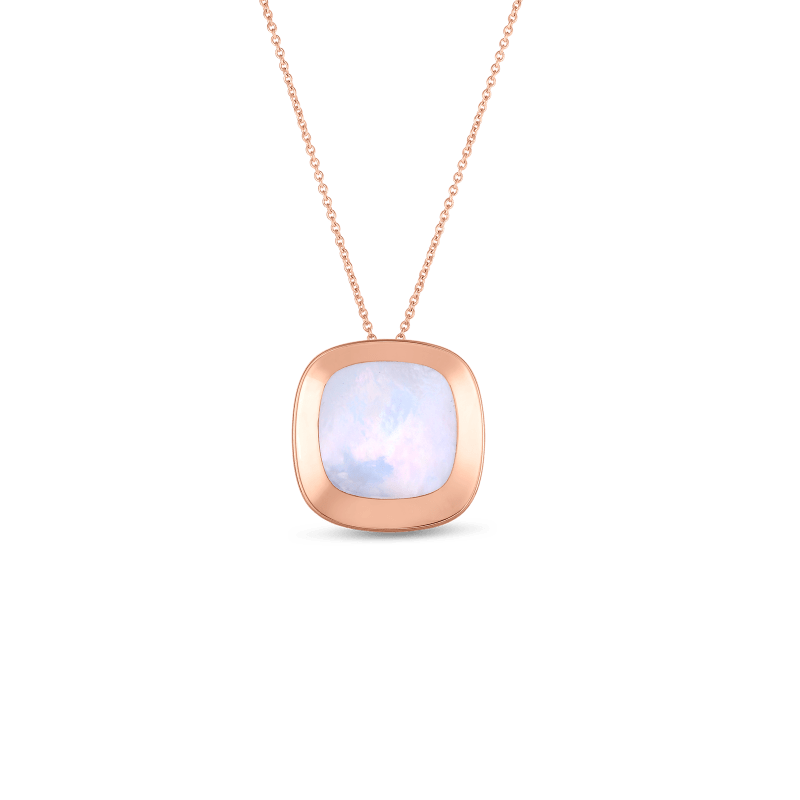 roberto coin large pendant with mother of pearl