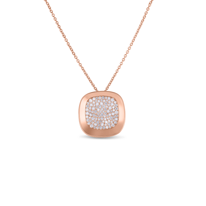 roberto coin large pendant with diamonds