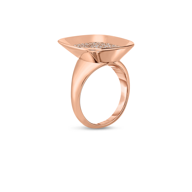 Roberto Coin Small Ring with Diamonds
