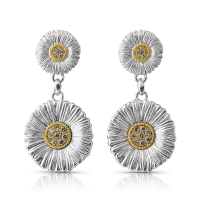 buccellati daisy pendant earrings