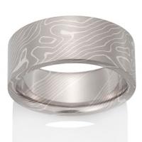 Chris Ploof  Aspen Mokume in Pd500 and Silver