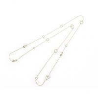 Chantecler Cm 115 long necklace in yellow gold and diamonds